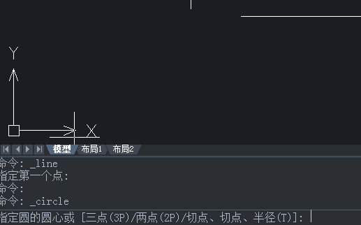 如何用CAD快速把四條不相交的線合成矩形？