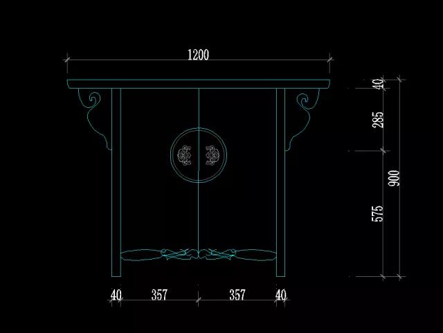 CAD怎么繪制中式家具平面圖？