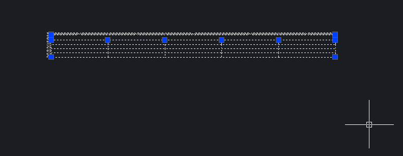 CAD表格單元格線條怎么打散？