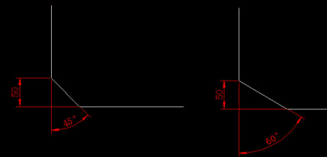 CAD倒角度的用法