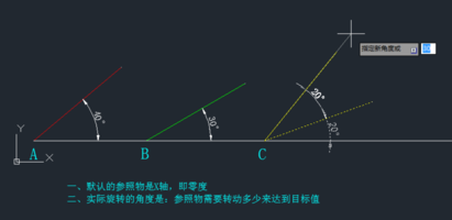 CAD旋轉參照功能怎么用？
