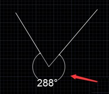 CAD如何標(biāo)注鈍角度數(shù)？