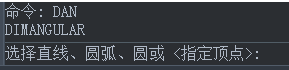 CAD如何標注315°的角？