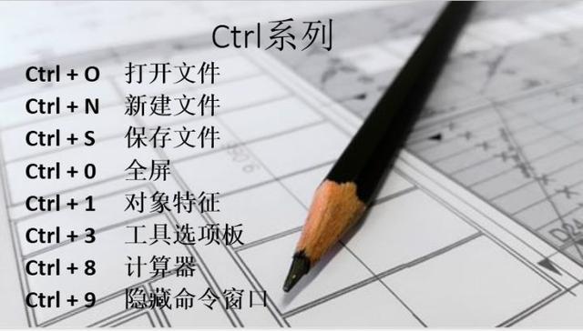 新手福利：清收下這些CAD快捷鍵吧！