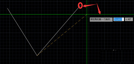 CAD標(biāo)注大于180°角的方法